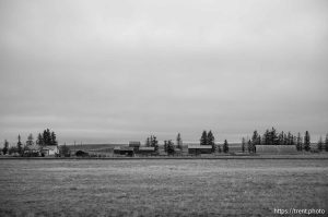 driving to the border, on Monday, March 31, 2025.