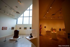 (Trent Nelson  |  The Salt Lake Tribune) The Nora Eccles Harrison Museum of Art (NEHMA) at Utah State University in Logan on Monday, April 28, 2025.