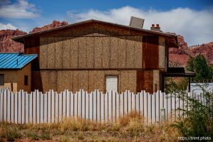 door and wall, Short Creek trip, on Saturday, May 3, 2025.