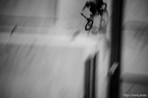 (Trent Nelson  |  The Salt Lake Tribune) BMX rider Hannah Roberts at COR BMX Park in South Jordan on Thursday, May 15, 2025.