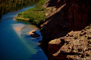 (Trent Nelson  |  The Salt Lake Tribune) The Colorado River seen from Navajo Bridge in Ariz. on Tuesday, May 20, 2025.