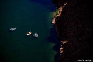 (Trent Nelson  |  The Salt Lake Tribune) The Colorado River, seen from Navajo Bridge in Ariz. on Tuesday, May 20, 2025.