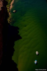 (Trent Nelson  |  The Salt Lake Tribune) The Colorado River, seen from Navajo Bridge in Ariz. on Tuesday, May 20, 2025.