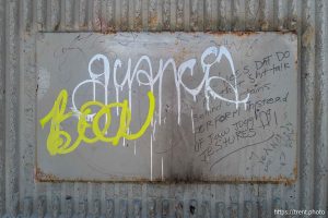 graffiti in Salt Lake City on Thursday, May 29, 2025.