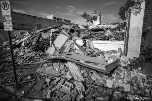 Christian School demolition, State Street, in Salt Lake City on Thursday, May 29, 2025.