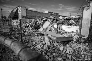 Christian School demolition, State Street, in Salt Lake City on Thursday, May 29, 2025.