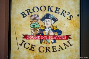 (Trent Nelson  |  The Salt Lake Tribune) Brooker's Founding Flavors Ice Cream in Logan on Monday, June 9, 2025.