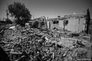 christian school demolition, State Street, Salt Lake City on Saturday, May 31, 2025.
