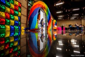 (Trent Nelson  |  The Salt Lake Tribune) West Valley Pride, held at the Utah Cultural Celebration Center in West Valley City on Thursday, June 26, 2025.