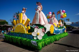 (Trent Nelson  |  The Salt Lake Tribune) The Grand Parade for AmericaÕs Freedom Festival in Provo on Friday, July 4, 2025.