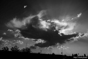 clouds, Orem on Wednesday, July 16, 2025.
