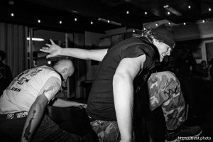 Indistinguishable Atrocity at Fellowship Hall in Salt Lake City on Saturday, Aug. 23, 2025.