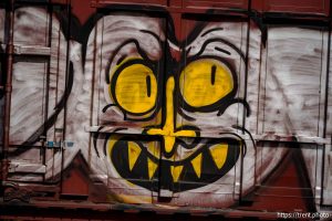 train graffiti, Tuesday September 9, 2025.