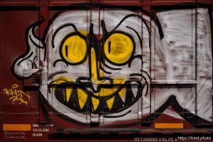 train graffiti, Tuesday September 9, 2025.