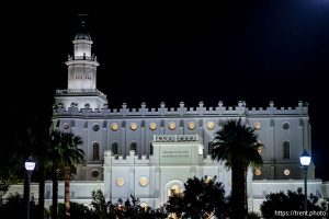 (Trent Nelson  |  The Salt Lake Tribune) The St. George Temple on Tuesday, Sept. 16, 2025.