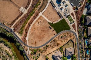 (Trent Nelson  |  The Salt Lake Tribune) Las Colinas Park, under construction in St. George on Wednesday, Sept. 17, 2025.