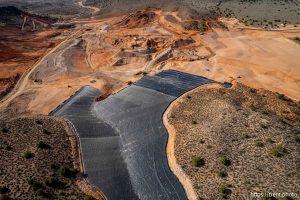 (Trent Nelson  |  The Salt Lake Tribune) Chief Toquer Reservoir under construction on Thursday, Sept. 18, 2025.