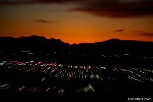 (Trent Nelson  |  The Salt Lake Tribune) Sunrise in St. George on Thursday, Sept. 18, 2025.