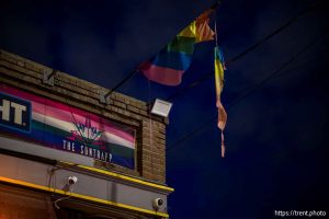 (Trent Nelson  |  The Salt Lake Tribune) The SunTrapp, closed, in Salt Lake City on Friday, Nov. 7, 2025.