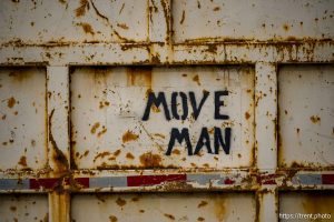 move man in Salt Lake City on Friday, Dec. 26, 2025.