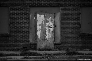 door, in Salt Lake City on Friday, Dec. 26, 2025.