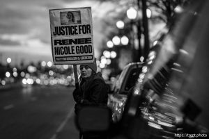 anti-ICE rally, Pioneer Park, Salt Lake City, Thursday January 8, 2026.