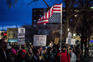 anti-ICE rally, Pioneer Park, Salt Lake City, Thursday January 8, 2026.