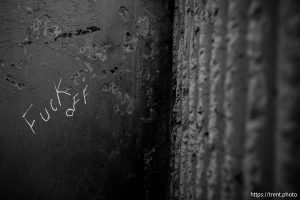 f*ck off, in Salt Lake City on Tuesday, Jan. 13, 2026.