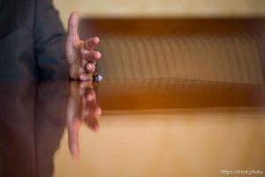 (Trent Nelson  |  The Salt Lake Tribune) Gov. Spencer Cox at the Utah Capitol in Salt Lake City on Tuesday, Jan. 20, 2026.