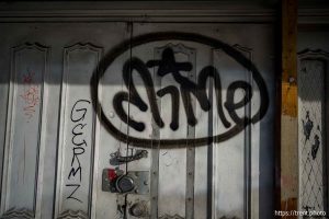 germz, mime, State Street in Salt Lake City on Thursday, Jan. 22, 2026.