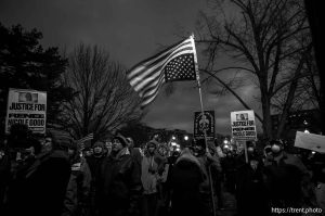 anti-ICE rally, Pioneer Park, Salt Lake City, Thursday January 8, 2026.