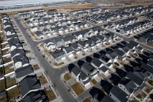 (Trent Nelson  |  The Salt Lake Tribune) Housing in the Gabler's Grove development in Magna on Tuesday, Jan. 27, 2026.