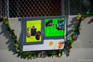 memorial in Magna on Tuesday, Jan. 27, 2026.