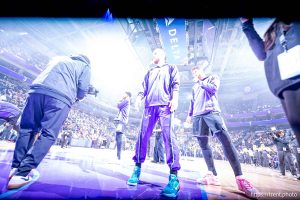 (Trent Nelson  |  The Salt Lake Tribune) 
 as the Utah Jazz host the Golden State Warriors, NBA basketball in Salt Lake City on Wednesday, Jan. 28, 2026.