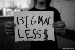 (Trent Nelson  |  The Salt Lake Tribune) Students walk out of Hillcrest High School in Midvale on Friday, Jan. 30, 2026.