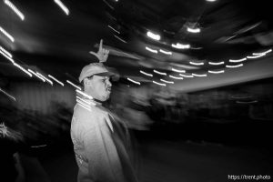 Risk at Fellowship Hall in Salt Lake City on Saturday, Feb. 21, 2026.