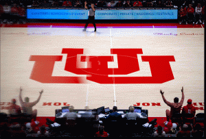 (Trent Nelson  |  The Salt Lake Tribune) Utah hosts Arizona, NCAA basketball in Salt Lake City on Saturday, Feb. 28, 2026.