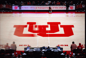 (Trent Nelson  |  The Salt Lake Tribune) Utah hosts Arizona, NCAA basketball in Salt Lake City on Saturday, Feb. 28, 2026.