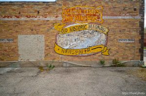 newspaper parking, magna times, in Magna on Monday, April 13, 2026.